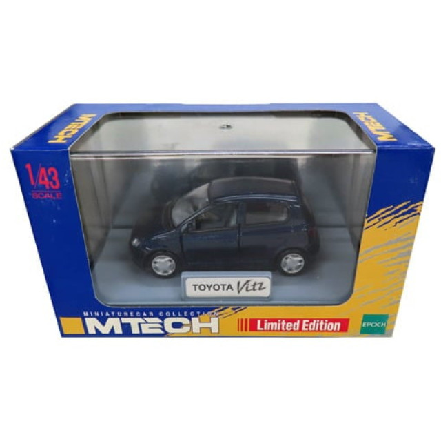 [MDL] 1/43 TOYOTA Vitz(ダークブルーマイカ) 「MTECH -エムテック-」 完成品 ミニカー(47010) エポック社