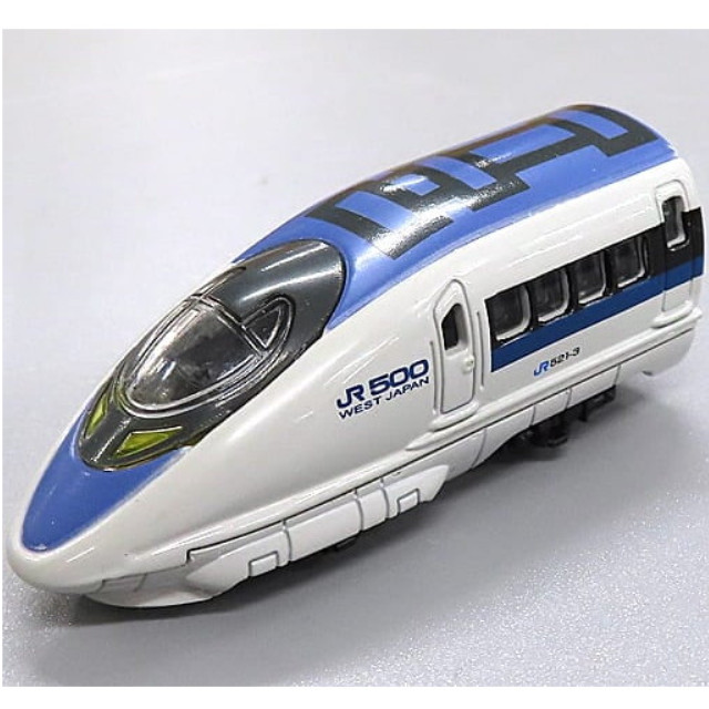 [MDL] (単品) 500系 新幹線(ブルー×ブラック×ホワイト) 「ダイキャストレイン Vol.3 No.2」 完成品 ミニカー エポック社