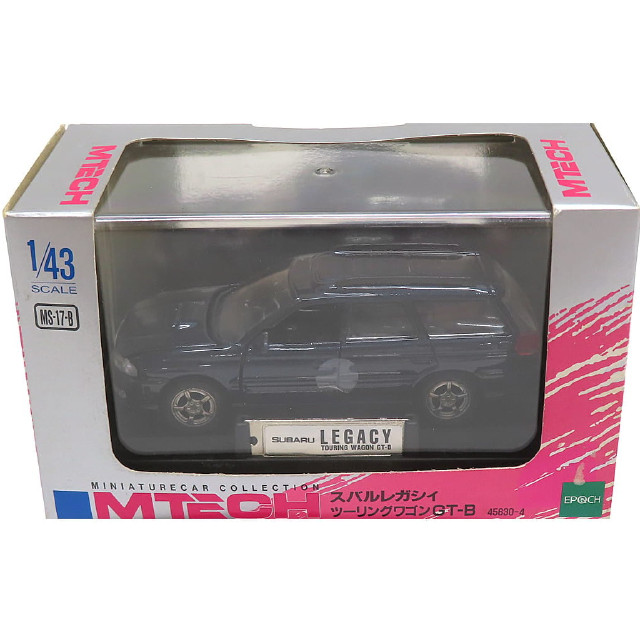 [MDL] 1/43 スバル レガシィ ツーリングワゴン GT-B(ネイビー) 「MTECH -エムテック- MS-17-B」  完成品 ミニカー(45630-4) エポック社