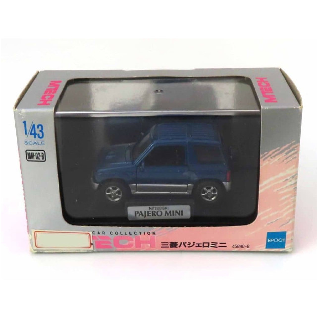 [MDL] 1/43 三菱 パジェロミニ(ブルー×シルバー) 「MTECH -エムテック- MM-02-B」  完成品 ミニカー(48690-8) エポック社