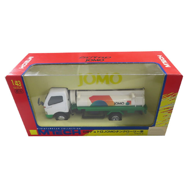 [MDL] 1/43 日野デュトロ JOMO タンクローリー車(ホワイト×グリーン×レッド) 「MTECH -エムテック- MT-14」 完成品 ミニカー(47170) エポック社