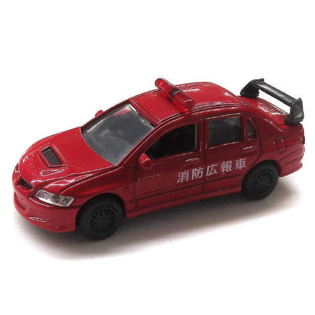 [MDL] (単品) 三菱 ランサー 消防広報車(レッド) 「カプセルエムテック がんばれ!はたらくクルマ Vol.7」 完成品 ミニカー エポック社