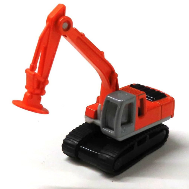 [MDL] (単品) パワーショベル リフマグ(オレンジ×グレー) 「カプセルエムテック がんばれ!はたらくクルマ トラック＆建機スペシャル」 完成品 ミニカー エポック社