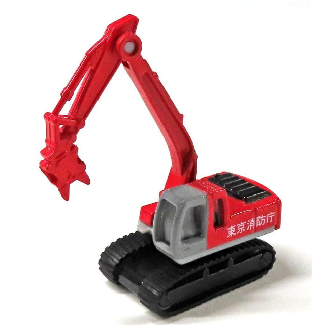 [MDL] (単品) パワーショベル 圧砕機(レッド×グレー) 「カプセルエムテック がんばれ!はたらくクルマ トラック＆建機スペシャル」 完成品 ミニカー エポック社