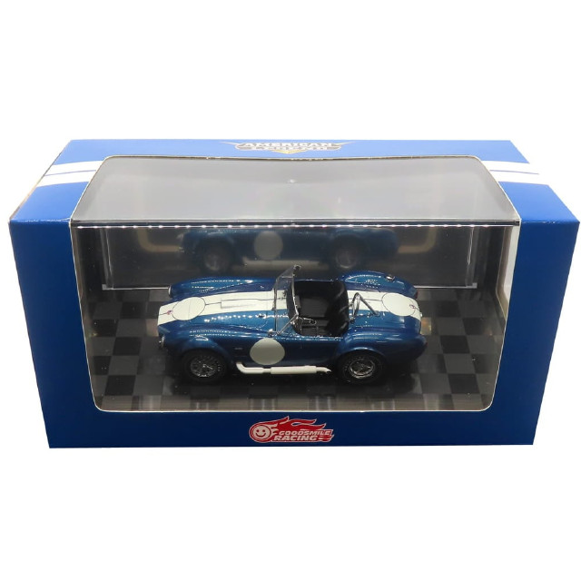 [MDL] 1/43 シェルビー コブラ 427 S/C 1965(ブルー×ホワイト) 「GSRカーズ アメリカンマッスルシリーズ」  完成品 ミニカー(AL-001) グッドスマイルレーシング
