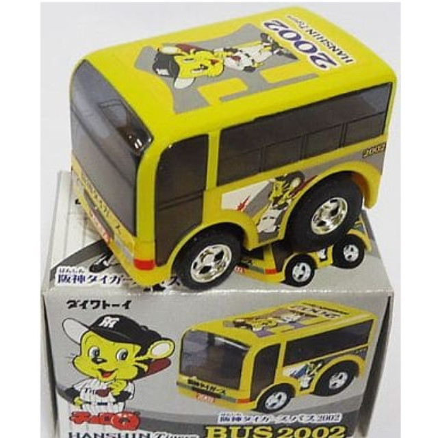 [MDL] チョロQ 阪神タイガースバス2002 (イエロー) 完成品 ミニカー ダイワトーイ