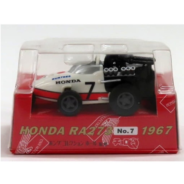 [MDL] チョロQ HONDA RA273 #7(ホワイト×レッド×ブラック) 完成品 ミニカー(C298) タカラ
