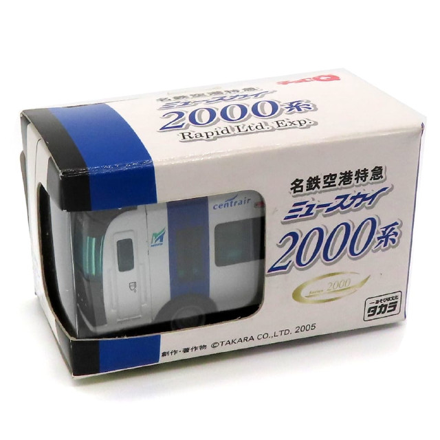[MDL] チョロQ 名鉄空港特急 ミュースカイ2000系(ホワイト×ブルー) 完成品 ミニカー タカラ