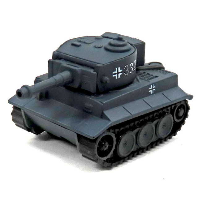 [MDL] (単品) ちびっこチョロQ ティーガーI(ジャーマングレー) 「ちびっこコンバットチョロQ MISSION 01」 完成品 ミニカー(4003147) タカラ