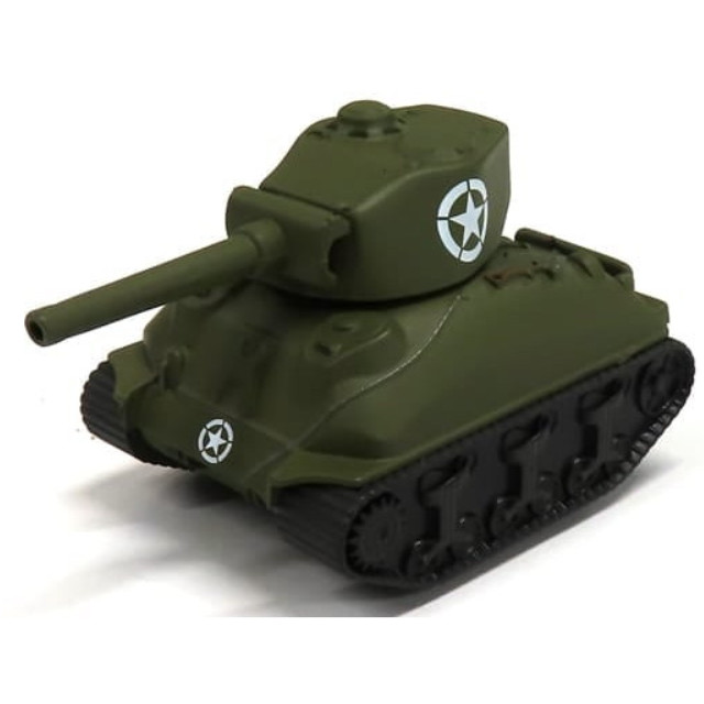 [MDL] (単品) ちびっこチョロQ M4シャーマン(カーキ) 「ちびっこコンバットチョロQ MISSION 01」 完成品 ミニカー(4003147) タカラ