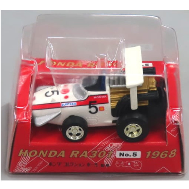 [MDL] チョロQ HONDA RA301 1968 SURTEES #5(ホワイト×レッド) 「Honda Collection Hall」 完成品 ミニカー(C298) タカラ