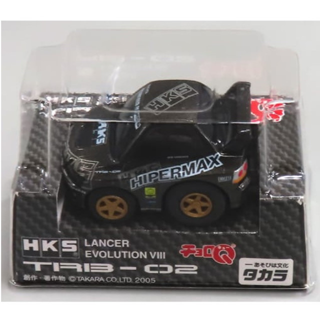 [MDL] チョロQ LANCER EVOLUTION VIII TAB-02(ブラック) HKS限定 完成品 ミニカー(AK005) タカラ