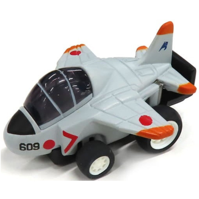 [MDL] (単品) ちびっこチョロQ T-4 #609(グレー×レッド×オレンジ) 「Qジェット」 完成品 ミニカー タカラ