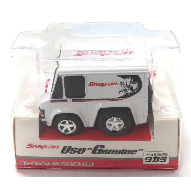 [MDL] チョロQ Snap-on Use 『Genuine』(ホワイト×ブラック×レッド) 完成品 ミニカー(QVANC03) タカラ