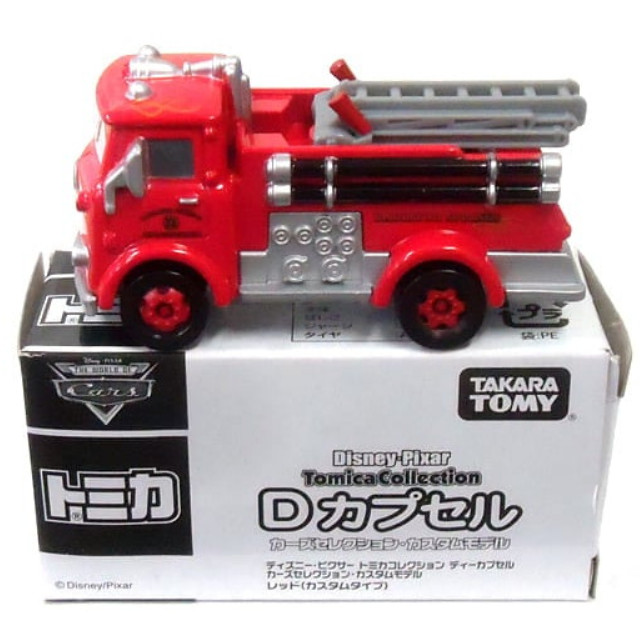 [MDL] (単品) レッド カスタムタイプ(レッド) 「ディズニー・ピクサー トミカコレクション Dカプセル カーズセレクション・カスタムモデル」 完成品 ミニカー(329084) タカラトミー