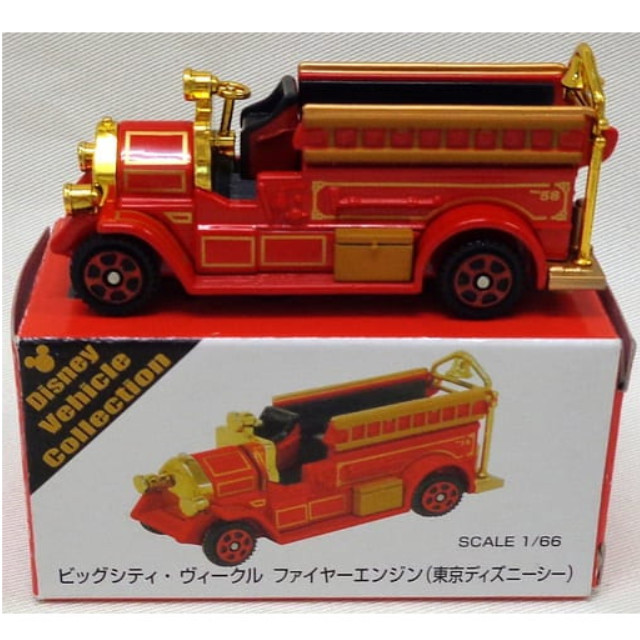 [MDL] 1/66 ビッグシティ・ヴィークル ファイヤーエンジン 東京ディズニーシー(レッド×ブラック×ゴールド) 「トミカ ディズニービークルコレクション」 東京ディズニーリゾート限定 完成品 ミニカー タカラトミー