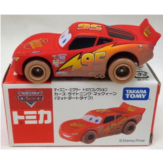 [MDL] カーズ・ライトニング・マックィーン マットダートタイプ #95(レッド) 「ディズニー・ピクサー トミカコレクション」 完成品 ミニカー タカラトミー