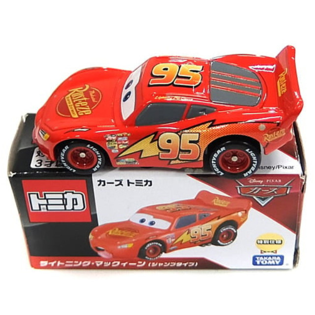 [MDL] ライトニング・マックィーン ジャンプタイプ #95 特別仕様(レッド) 「カーズ トミカ」 完成品 ミニカー タカラトミー
