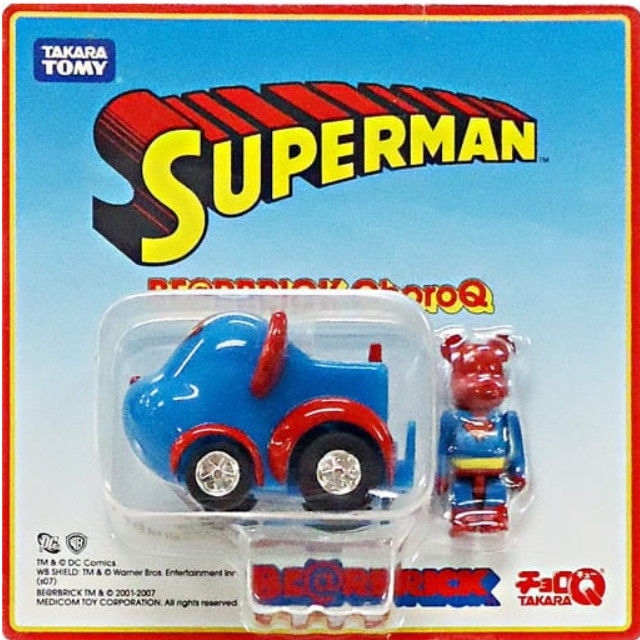 [MDL] BE＠RBRICK -ベアブリック- チョロQ スーパーマンver. 「スーパーマン」 完成品 ミニカー タカラトミー