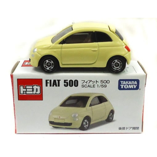 [MDL] 1/59 フィアット 500(バニライエロー) 「トミカ」 2014年 FIAT LUPIN FAIR来場記念品 完成品 ミニカー タカラトミー