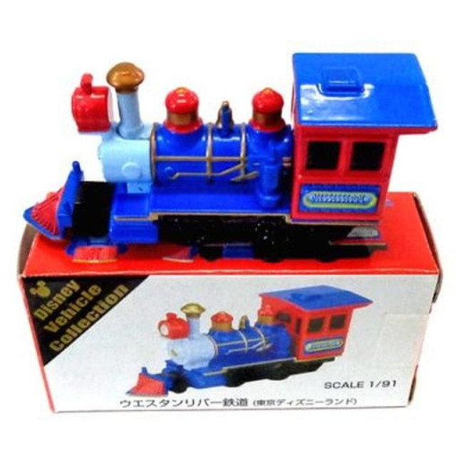 [MDL] 1/91 ウエスタンリバー鉄道(ブルー×レッド) 「トミカ ディズニービークルコレクション」 東京ディズニーリゾート限定 完成品 ミニカー タカラトミー