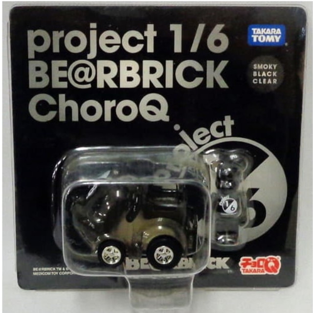 [MDL] BE＠RBRICK-ベアブリック- チョロQ project 1/6(スモーキーブラッククリア) 完成品 ミニカー タカラトミー
