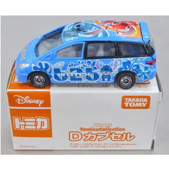 [MDL] (単品) 1/65 トヨタ エスティマ リロイ＆スティッチ1(ブルー) 「ディズニートミカコレクション Dカプセル Red Selection」 完成品 ミニカー(789031) タカラトミー
