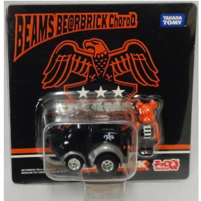 [MDL] BE＠RBRICK-ベアブリック- チョロQ BEAMS(ブラック) 完成品 ミニカー タカラトミー