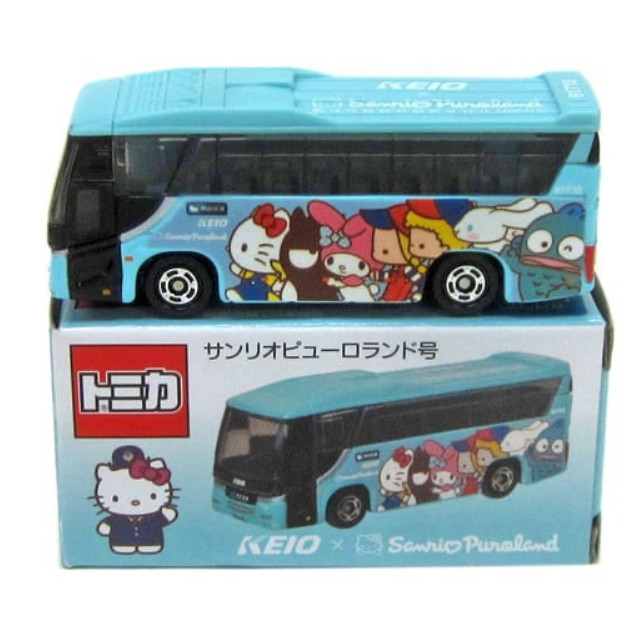[MDL] 1/156 日野 セレガ サンリオピューロランド号(スカイブルー) 「トミカ」 京王バス×サンリオピューロランド特注 完成品 ミニカー タカラトミー