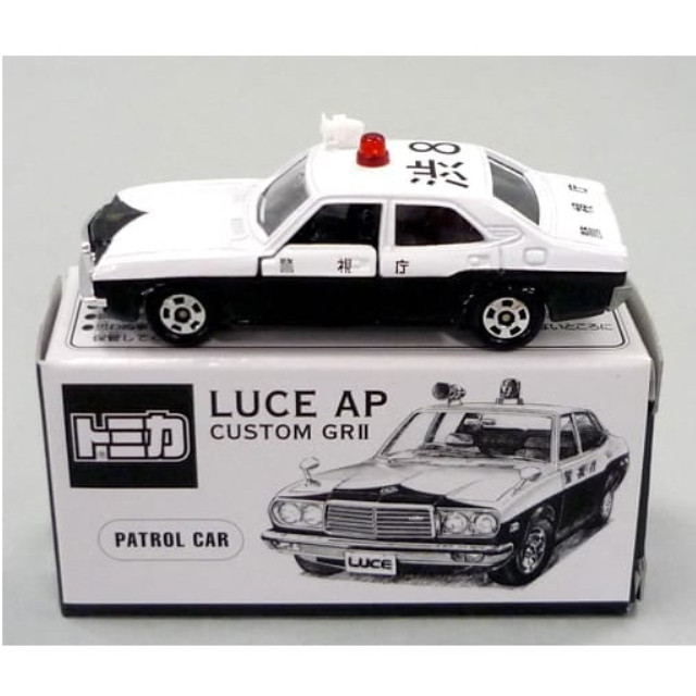 [MDL] (単品) 1/62 マツダ ルーチェ AP カスタム GRII パトロールカー 警視庁仕様 #渋8(ホワイト×ブラック) 「トミカ」 ミニカーショップ イイノ特注 完成品 ミニカー タカラトミー