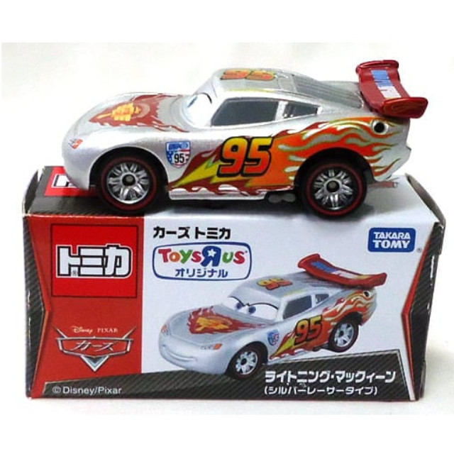 [MDL] ライトニング マックィーン シルバーレーサータイプ(シルバー) 「カーズ・トミカ」 トイザらスオリジナル 完成品 ミニカー タカラトミー