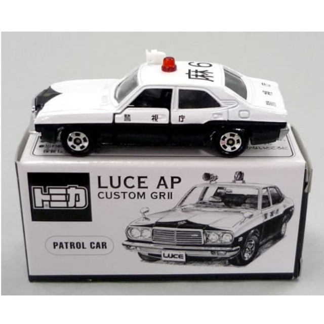 [MDL] (単品) 1/62 マツダ ルーチェ AP カスタム GRII パトロールカー 警視庁仕様 #麻6(ホワイト×ブラック) 「トミカ」 ミニカーショップ イイノ特注 完成品 ミニカー タカラトミー