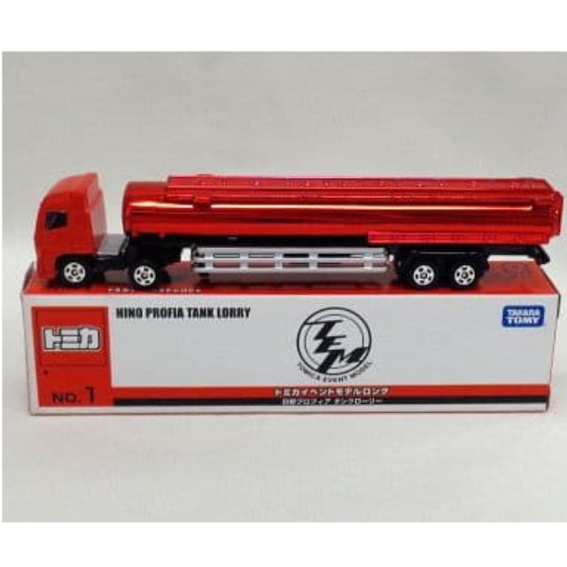 [MDL] 日野プロフィア タンクローリー(レッド) 「トミカ イベントモデルロング No.1」 完成品 ミニカー タカラトミー