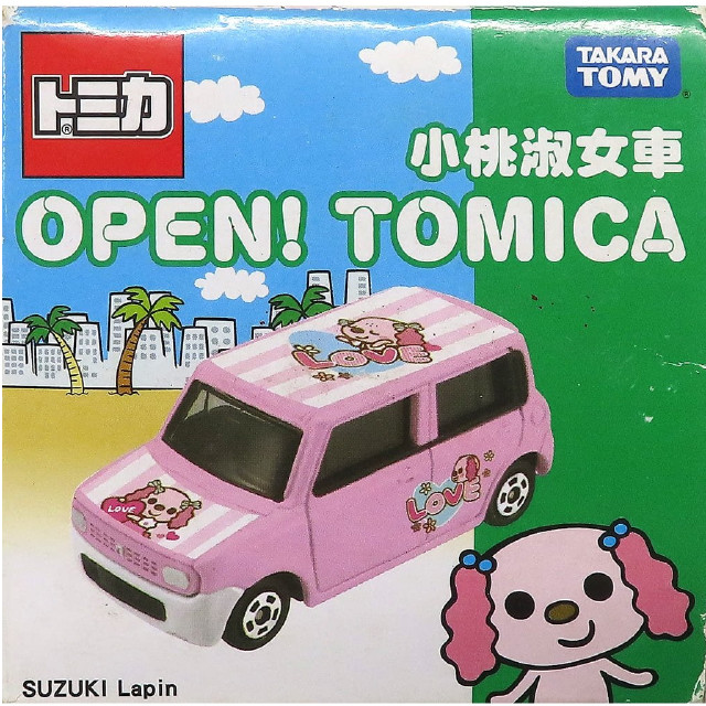 [MDL] SUZUKI Lapin 小桃淑女車(ピンク×ホワイト) 「トミカ OPEN! TOMICA」 台湾限定 完成品 ミニカー タカラトミー