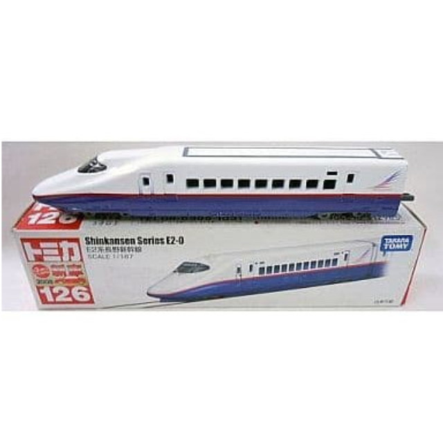 [MDL] 1/187 E2系長野新幹線(ブルー＆ホワイト/赤箱) 「トミカ No.126」 完成品 ミニカー タカラトミー