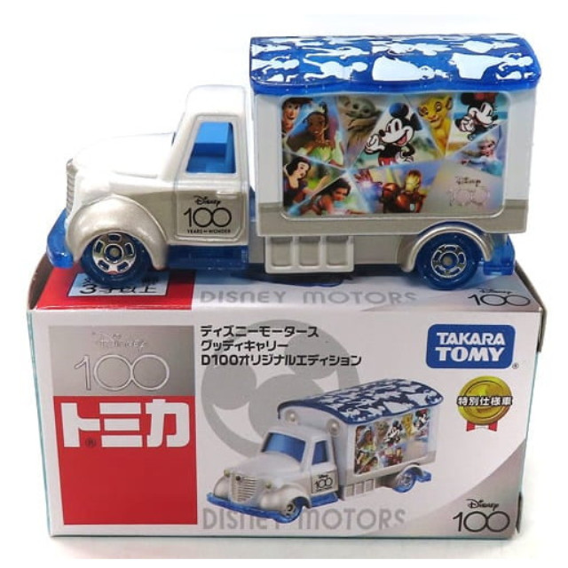 [MDL] ディズニーモータース グッディキャリー D100オリジナルエディション(ホワイト×ブルー) 「トミカ」 完成品 ミニカー タカラトミー
