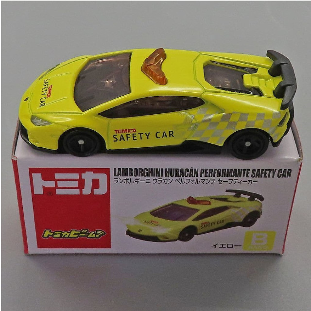 [MDL] ランボルギーニ ウラカン ベルフォルマンテ セーフティーカー(イエロー) 「トミカビーム」 トミカ博限定 完成品 ミニカー タカラトミー