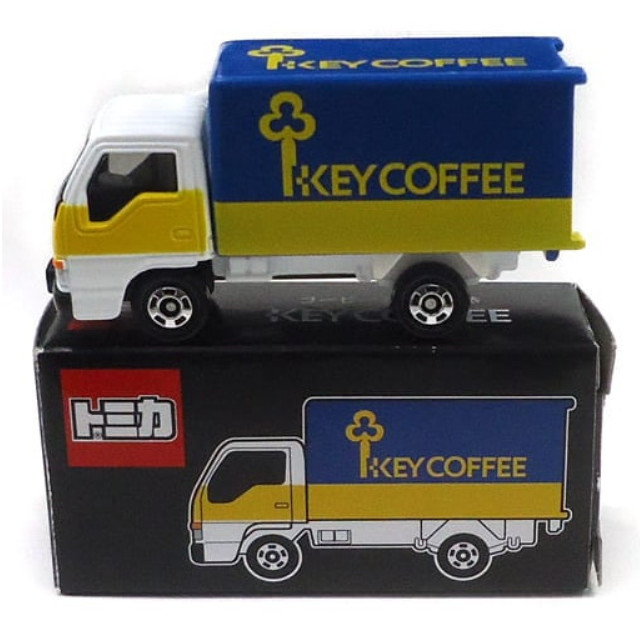 [MDL] 1/68 いすず エルフ(ホワイト×ブルー×イエロー) 「トミカ」 キーコーヒー特注品 完成品 ミニカー タカラトミー