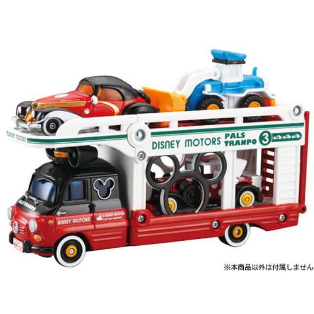 [MDL] パルズトランポ ミッキーマウス(ホワイト×レッド) 「トミカ ディズニーモータース」 完成品 ミニカー タカラトミー