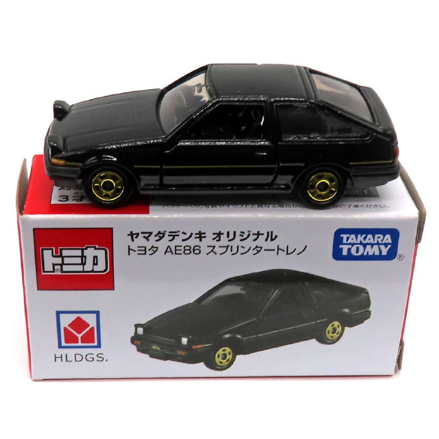 [MDL] 1/61 トヨタ AE86 スプリンタートレノ(ブラック) 「トミカ」 ヤマダデンキオリジナル 完成品 ミニカー タカラトミー