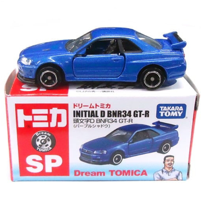 [MDL] 1/62 頭文字D BNR34 GT-R(パープルシャドウ) 「ドリームトミカ No.SP」 完成品 ミニカー タカラトミー