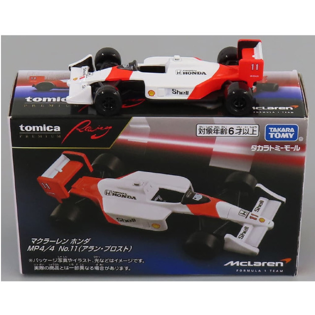 [MDL] マクラーレン ホンダ MP4/4 アラン・プロスト #11(ホワイト×レッド) 「トミカプレミアムRacing」 タカラトミーモールオリジナル 完成品 ミニカー タカラトミー