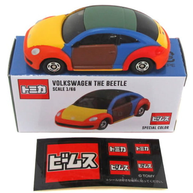 [MDL] 1/66 VOLKSWAGEN THE BEETLE ビームス SPECIAL COLOR(グリーン×イエロー×オレンジ) 「トミカ」 ビームス限定 完成品 ミニカー タカラトミー