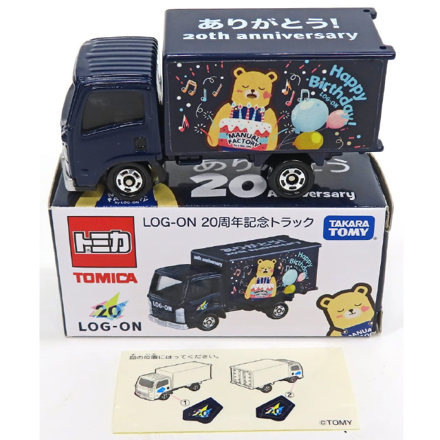 [MDL] LOG-ON 20周年記念トラック(ネイビー) 「トミカ」 LOG-ON 20周年記念 アジア限定 完成品 ミニカー タカラトミー