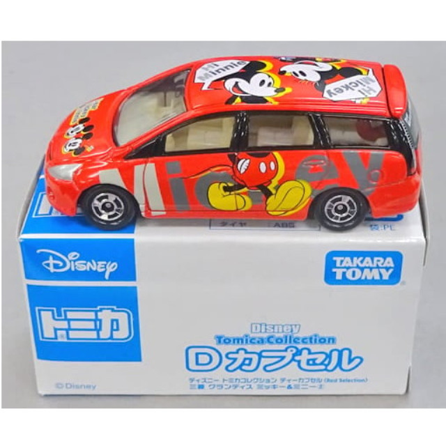 [MDL] (単品) 1/64 三菱 グランディス ミッキー＆ミニー2(レッド) 「ディズニートミカコレクション Dカプセル Red Selection」 完成品 ミニカー(789031) タカラトミー