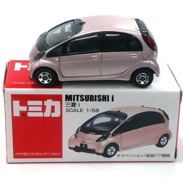 [MDL] 1/58 三菱i サクラピンクメタリックバージョン(メタリックピンク) 「トミカ」 トミカボックス付録 松山製菓特注 完成品 ミニカー タカラトミー