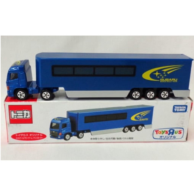 [MDL] (単品) スバル ワールドラリーチーム トランスポーター(ブルー/ベトナム製) 「トミカ」 トイザらスオリジナル 完成品 ミニカー タカラトミー