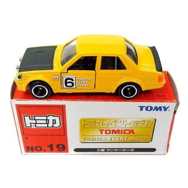 [MDL] 1/60 三菱 ランサーターボ #6(イエロー×ブラック) 「トミカ イベントモデル No.19」 完成品 ミニカー タカラトミー