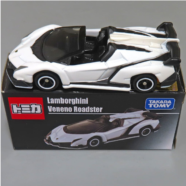 [MDL] 1/67 Lamborghini Veneno Roadster(ホワイト×ブラック) 「トミカ」 アジア限定 完成品 ミニカー タカラトミー