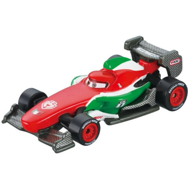 [MDL] フランチェスコ・ベルヌーイ カーボンレーサータイプ(レッド×グリーン) 「カーズ・トミカ」 完成品 ミニカー タカラトミー